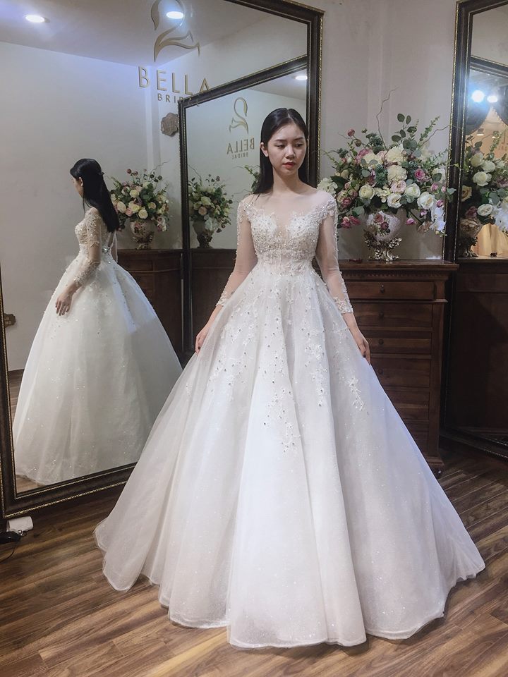 23 Mẫu váy cưới đẹp sang trọng nhất khiến nàng nổi bật